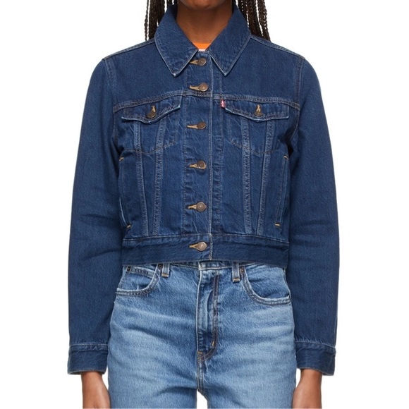 Coats | Levis Shrunken Trucker Jacket 